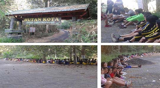 Jalan Sehat Mengunjungi Hutan Kota Tomohon